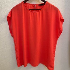 Never-Worn Nordstrom Rack/Halogen Coral Blouse, Size Medium